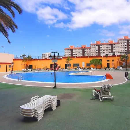 New And Beautiful In Cristianos, Free Wi-fi, Ocean View Apartment